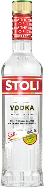Горілка Stoli 40% 0.5 л 